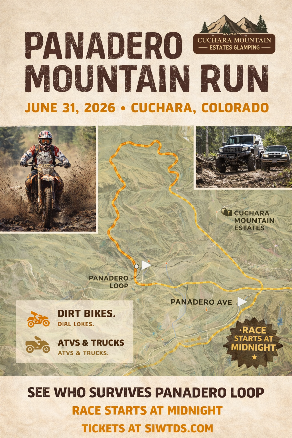 Hidden campers in trees